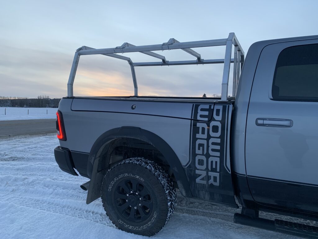 Truck bed rack bars, custom bed rack bars.